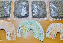 Sequestrata marijuana e 37mila euro in contanti – tre arresti