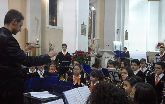 Concerto della Junior band alla Parrocchia San Nicola Vescovo di Melicucco