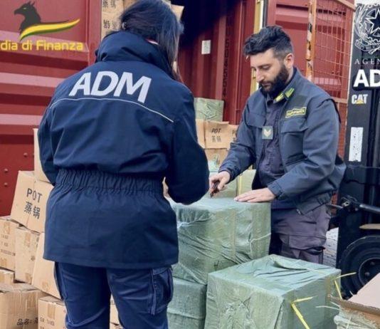 Gioia Tauro – sequestrata una tonnellata di botti illegali