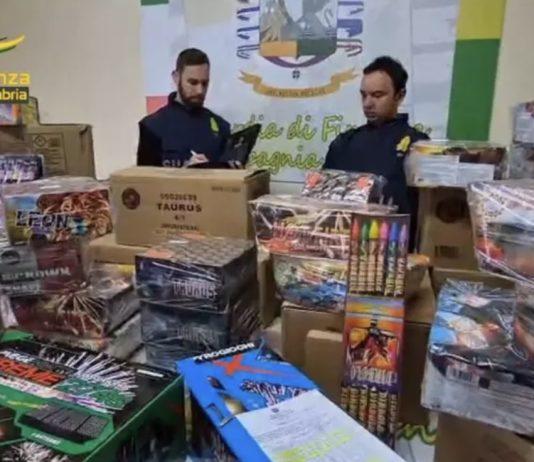 Sequestrati a Rizziconi e Varapodio 674kg di botti di capodanno