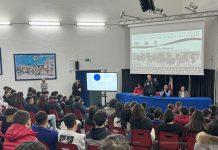 Visita pastorale del vescovo Alberti all’ITIS di Polistena per promuovere il supporto agli altri