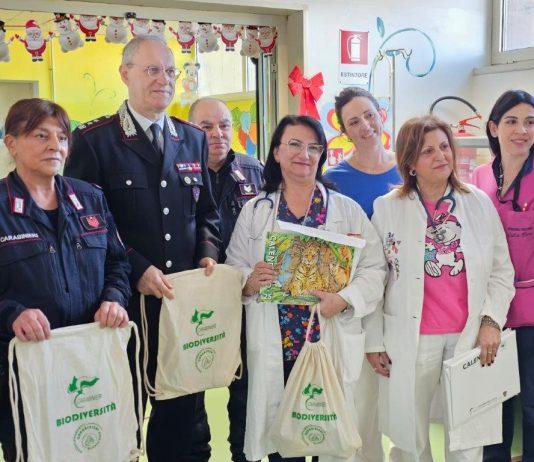 Epifania 2025 – speranza e natura con negli ospedali pediatrici con i carabinieri forestali