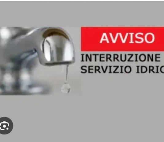 Rosarno – avviso interruzione servizio idrico