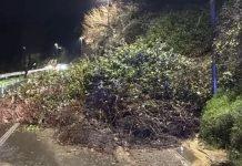 Smottamento terreno travolge auto a Jonadi – conducente soccorso dai vigili del fuoco