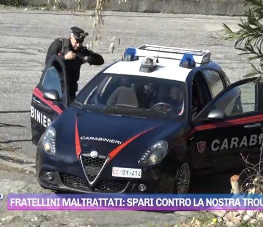 Spari dalla finestra a troupe tv per inchiesta fratellini vittime di maltrattamenti