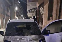Gioia Tauro – auto in fiamme nella notte