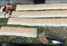 Aveva 300 gr di marijuana e 11mila euro in contanti nascosti nei mobili di casa: arrestato 40enne
