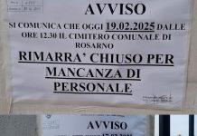 Rosarno – consiglieri Ferrarini e Italiano chiedono chiedono spiegazioni all’amministrazione su disservizi cimitero