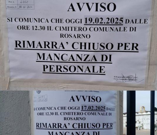 Rosarno – consiglieri Ferrarini e Italiano chiedono chiedono spiegazioni all’amministrazione su disservizi cimitero