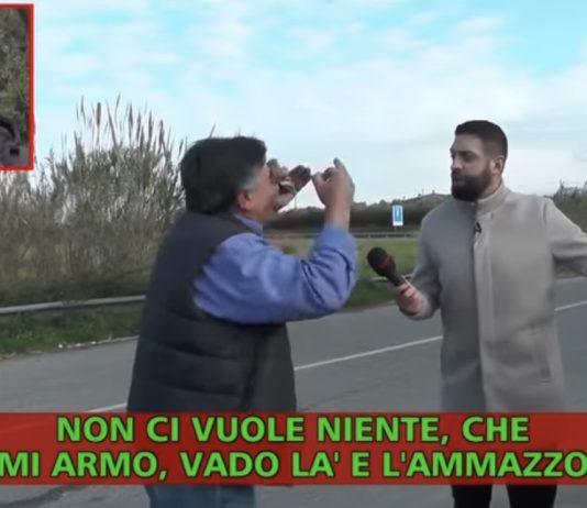 Calabria – Denuncia discarica abusiva – minacce di morte a presidente consiglio comunale durante servizio Striscia la notizia