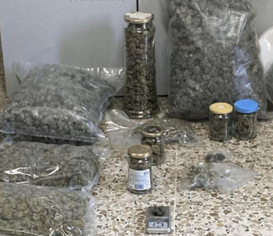 Nascondeva in casa oltre 3 kg di marijuana – arrestato 25enne