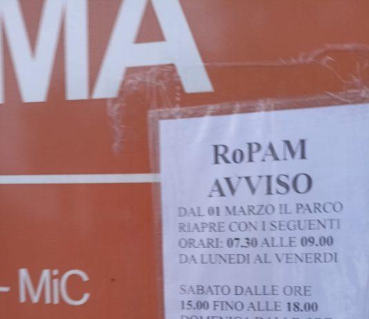 Rosarno – nuovo orario apertura parco archeologico