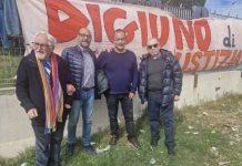 Lucano in visita alla tendopoli di San Ferdinando: “Questa baraccopoli va chiusa”