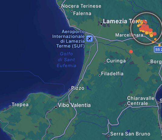 La terra continua a tremare in Calabria – scossa magnitudo 3.4