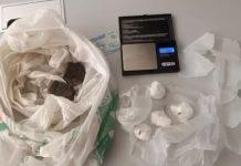 Cocaina ed eroina nel giardino di casa: arrestato 30enne