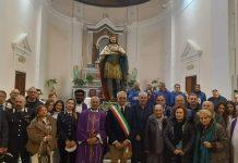 San Ferdinando riabbraccia la statua restaurata del Santo patrono