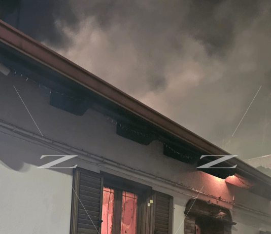Taurianova – incendio distrugge abitazione