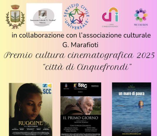 Cinquefrondi – Premio cultura cinematografica 2025