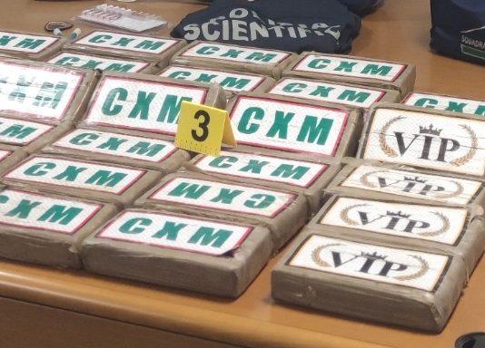 Nel furgone 40 kg di cocaina – arrestato 32enne