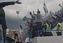 Scontri tifosi dopo festeggiamenti promozione serie D