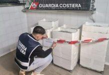 Guardia costiera sequestra due quintali di novellame di sarda