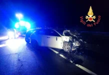Calabria – tragico incidente nella notte: morto un 20enne