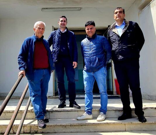 Alecci in visita a Nicotera con l’Associazione Difesa Diritti del Territorio