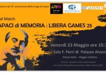 33° anniversario della strage di Capaci: “Capaci di Memoria: Libera Games25”