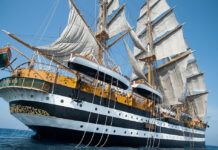 La Amerigo Vespucci arrivata a Reggio Calabria Nave Amerigo Vespucci
