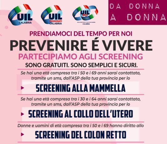 Screening e prevenzione, Calabria ancora indietro