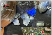 Aveva in casa marijuana, hashish e cocaina: arrestato 29enne