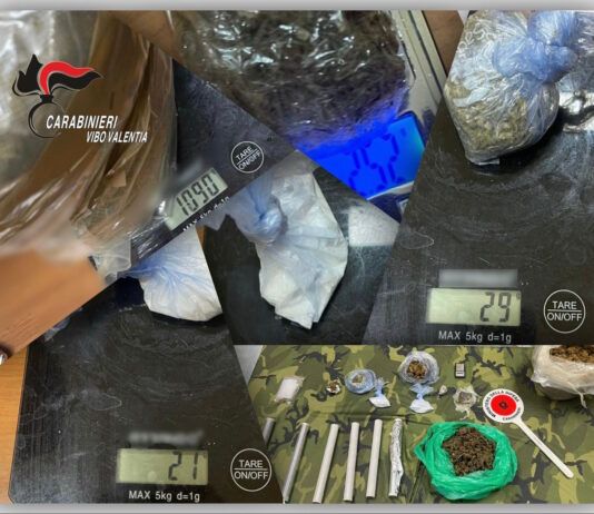 Aveva in casa marijuana, hashish e cocaina: arrestato 29enne