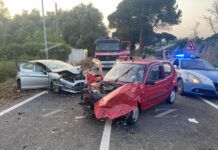 Incidente su Ss 18 – tre feriti: grave una ragazza