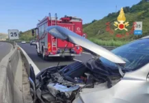 Due incidenti su Ss 280 – 6 feriti tra cui un bambino