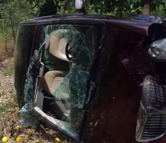 Auto precipita da 7 metri – ferita una donna