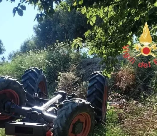 Si ribalta mezzo agricolo – morto 56enne