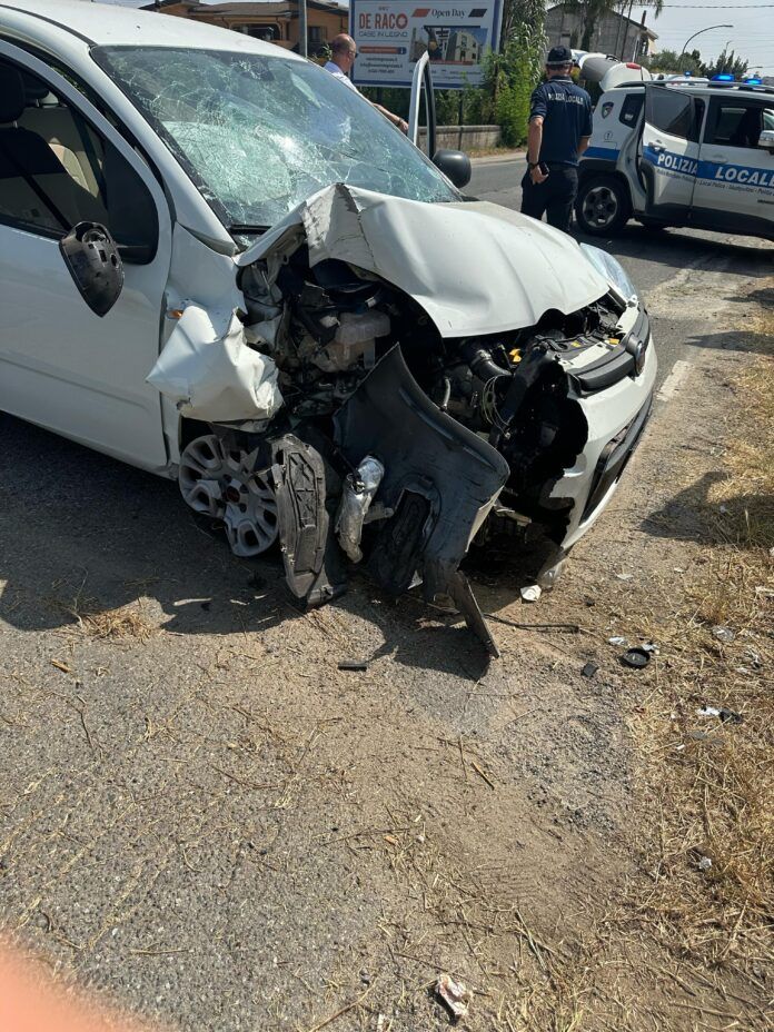 Incidente Fiat Panda