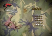 Arrestato 50enne per detenzione illegale di arma da fuoco e munizioni
