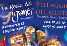 Polistena – 13 luglio ritorna “La notte dei giganti” e dal 12 al 18 luglio “Villaggio del gusto”