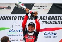 Campionato italiano Aci Karting, il calabrese Michele Orlando trionfa anche a Cremona