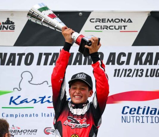 Campionato italiano Aci Karting, il calabrese Michele Orlando trionfa anche a Cremona