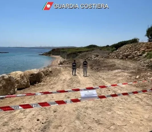 Lavori senza autorizzazione – Sequestrata area di 3500 mq in area marina protetta