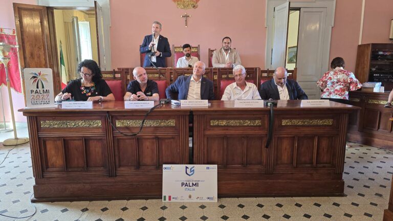 La Commissione ACES Europe in visita a Palmi per la candidatura a European Town of Sport 2027