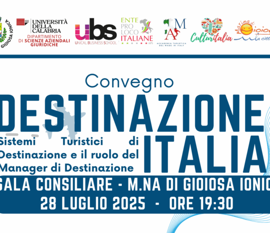 “Destinazione Italia”: il 28 luglio a Marina di Gioiosa Ionica convegno sul turismo come volano per il territorio Destinazione Italia Marina di Gioiosa Ionica