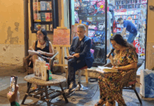 Palmi, poesia e riflessione con Nico Serratore al Mondadori Point Nico Serratore