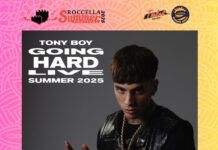 Roccella Summer Festival 2025, il 17 agosto Tony Boy in concerto sul palco del Teatro al Castello