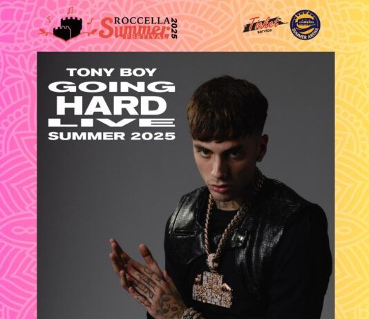 Roccella Summer Festival 2025, il 17 agosto Tony Boy in concerto sul palco del Teatro al Castello