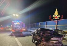 Incidente sulla SS106: due feriti nella notte