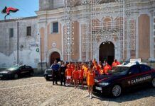 La caserma dei Carabinieri apre le porte al campo scuola della protezione civile. Carabinieri Crotone - Campo Scuola Protezione Civile
