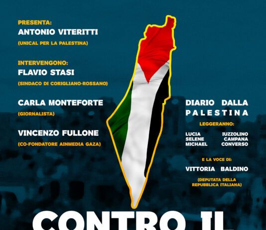 Corigliano-Rossano – Manifestazione in solidarietà al popolo palestinese